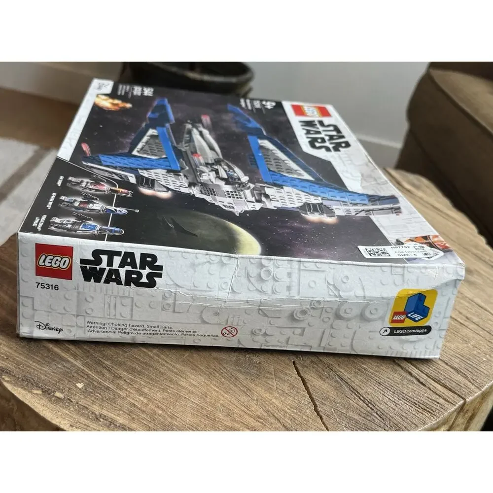 LEGO Star Wars Disney Mandalorian Starfighter 75316 544 Pc 9+ Sealed